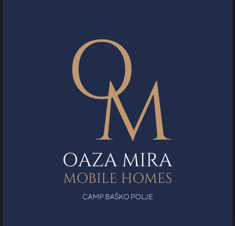 Oaza Mira Mobile Houses - Camp Basko Polje #Bestoffer Baška Voda Екстериор снимка